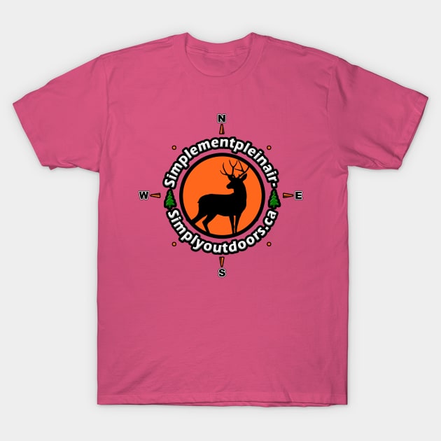 Simply Deer T-Shirt by GuyMartin1